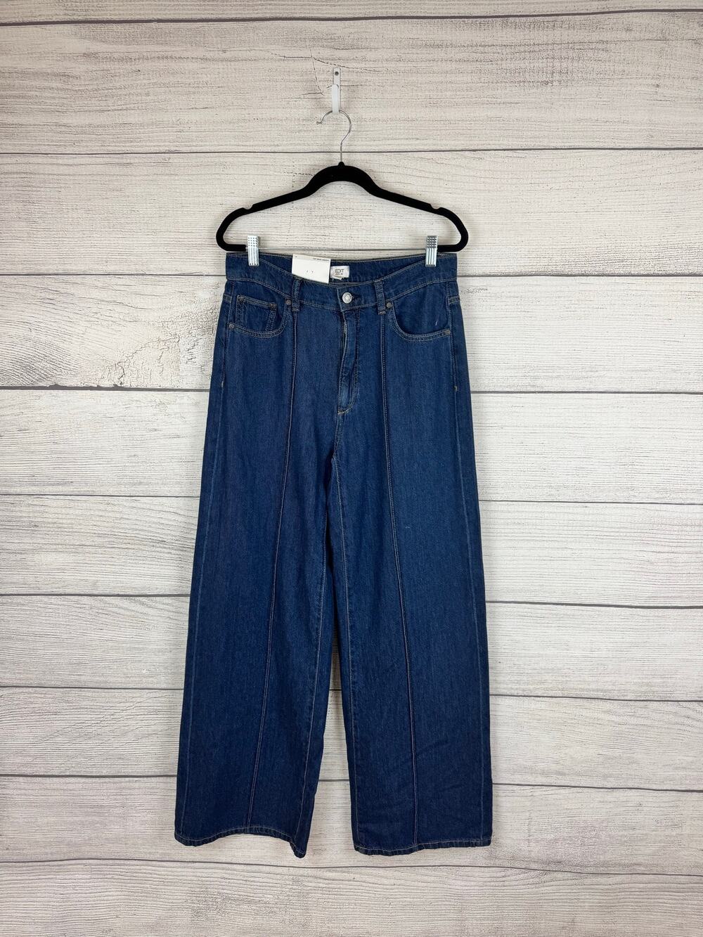 Edit Jason Wu Women's High Rise Audrey Wide Leg Jeans Size 26